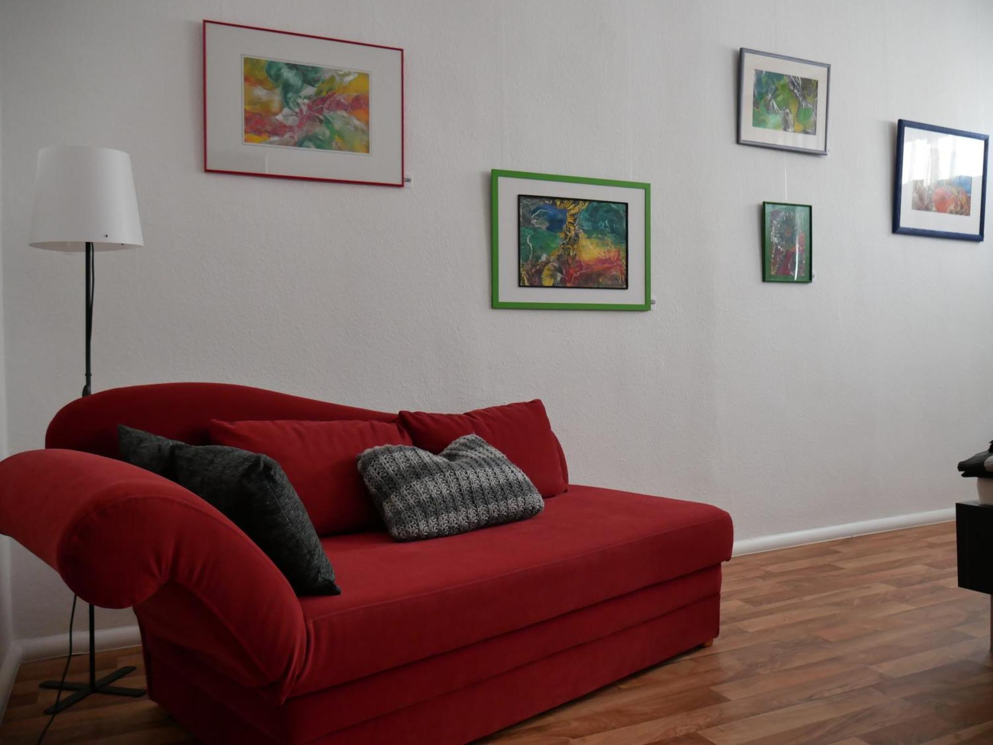 Ferienwohnungen In Der Kunstgalerie Charlie Und Jenny Chemnitz Habitación foto
